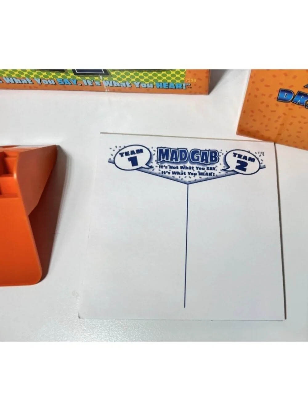 1995 MAD GAB Card Board Game USED TIMER WORKS